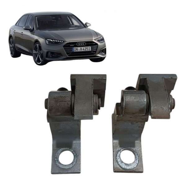 Par Dobradiça Porta Audi A4 2010 2011 2012 Dianteira Direita