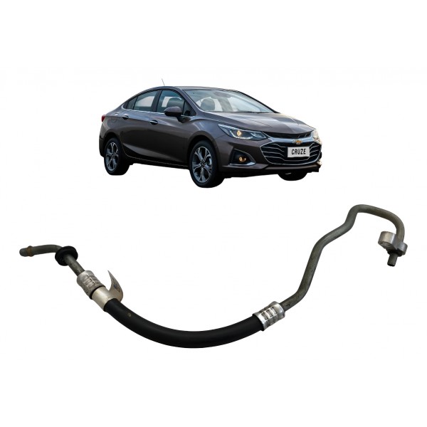 Mangueira De Óleo Cambio Cruze 1.4 Ltz 2017 Á 2021 39014808 Prateado