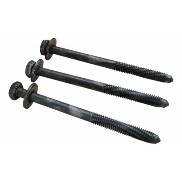 Jogo Parafuso Fixação Compresor Ar Gol Voyage Saveiro G6 G7