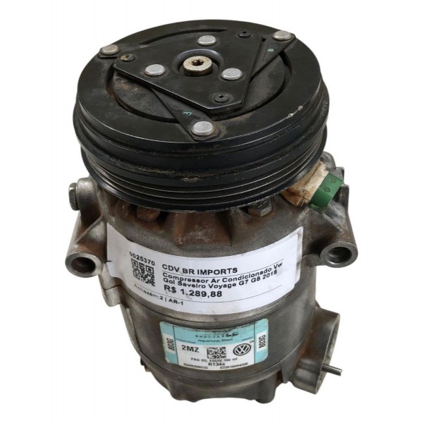 Compressor Ar Condicionado Vw Gol Saveiro Voyage G7 G8 2018