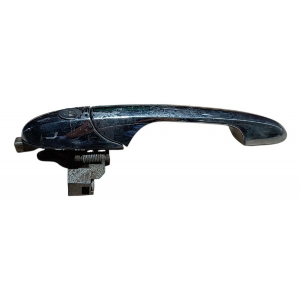 Maçaneta Externa Porta Esquerda Fiat 500 2012 2013 2014 2015 Cromado Dianteira