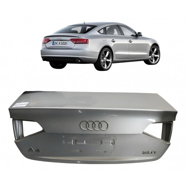 Tampa Traseira Porta Malas Audi A4 2010 2011 2012 Prata Orig Prateado