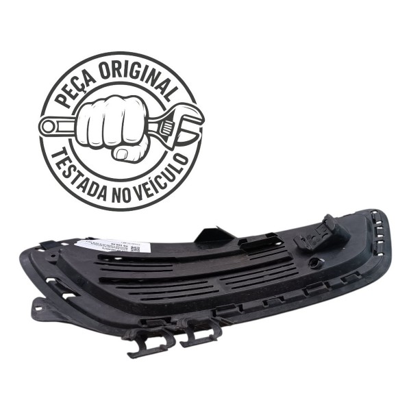 Grade Esquerda Parachoque Mercedes Cla250 2015 2016 2017 Preto Fosco