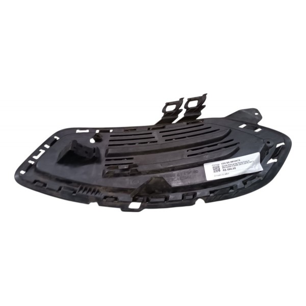 Grade Esquerda Parachoque Mercedes Cla250 2015 2016 2017 Preto Fosco
