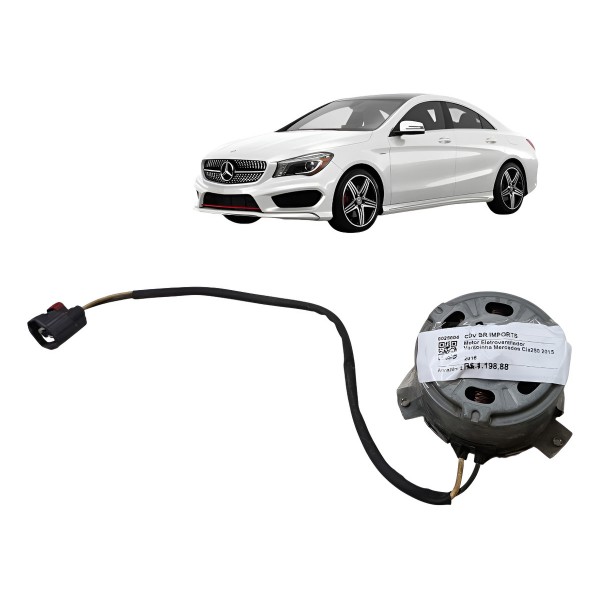 Motor Eletroventilador Ventoinha Mercedes Cla250 2015 2016 127v