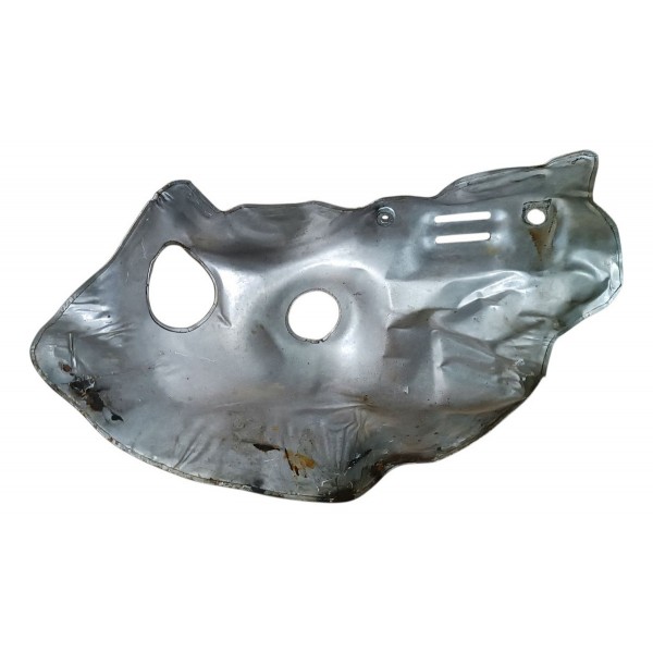 Protetor Termico Coletor Mercedes B200 A200 Gla 200 2.0 Orig Prateado