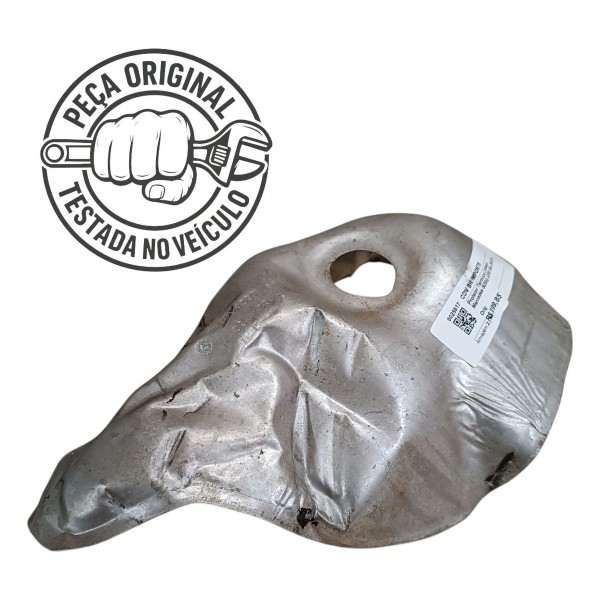 Protetor Termico Coletor Mercedes B200 A200 Gla 200 2.0 Orig Prateado