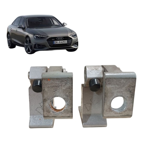 Par Dobradiça Porta Audi A4 2010 2011 2012 Dianteira Esquerd