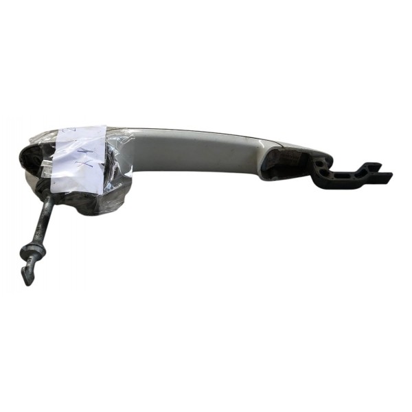 Maçaneta Externa Porta Bmw X1 2012 2013 Dianteira Esquerda Branco Dianteira