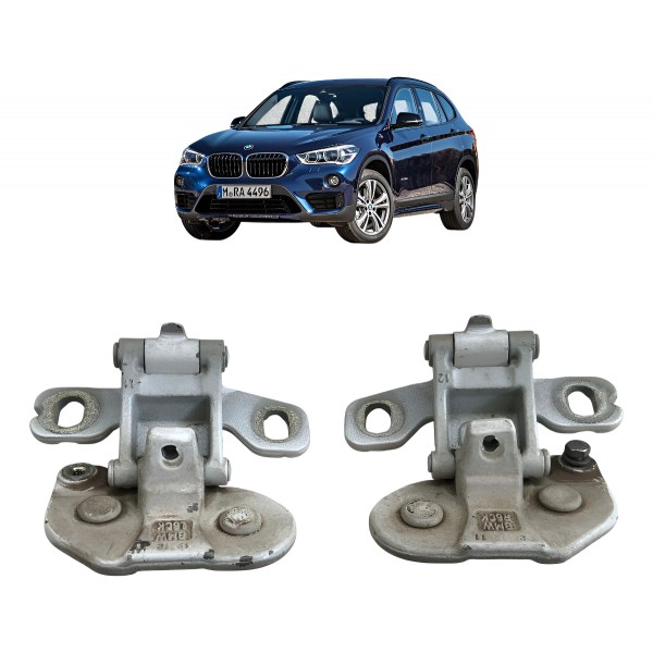 Par Dobradiça Tampa Traseira Bmw X1 2012 2013 2014 Original