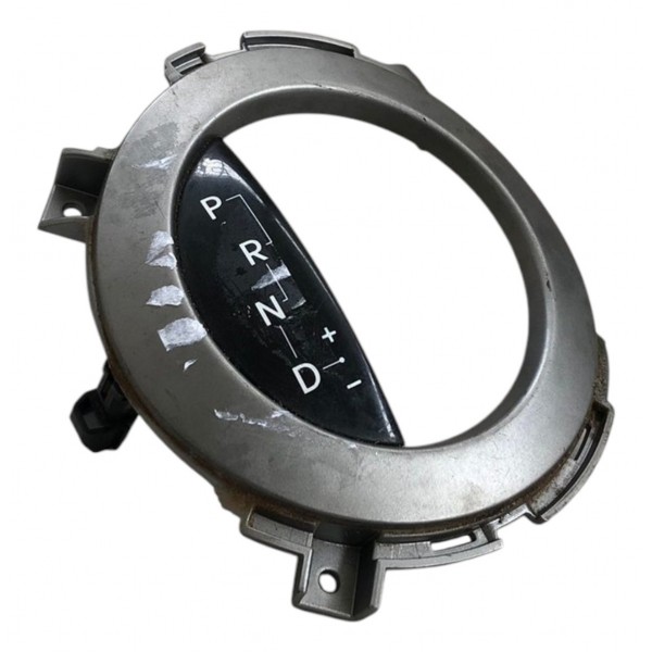 Moldura Acabamento Alavanca Cambio Veloster 2013 2012 2014 Prateado Lisa