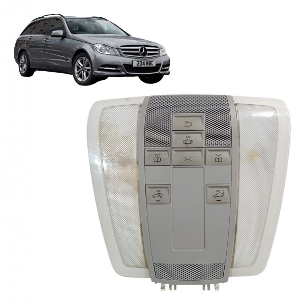 Luz Teto Cortesia A0128206610 Mercedes C180 C200 2010 2012