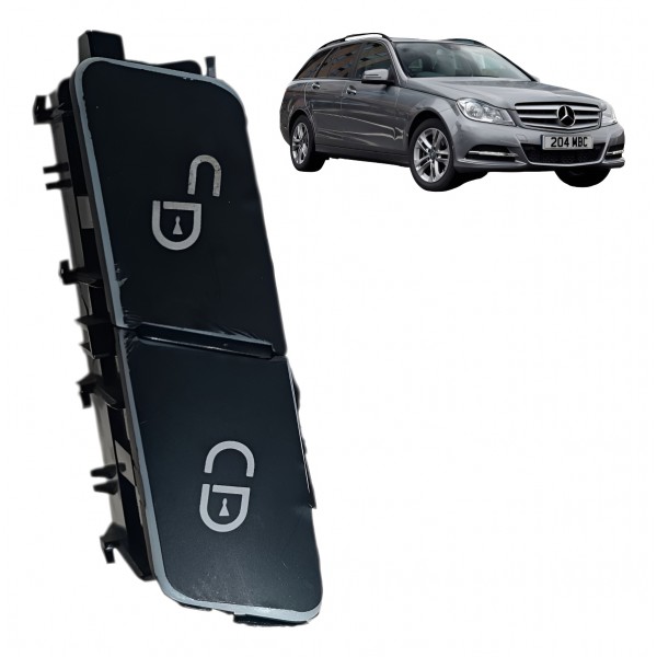 Botao Trava Porta Esquerda Mercedes C200 C180 2011 2012 2013