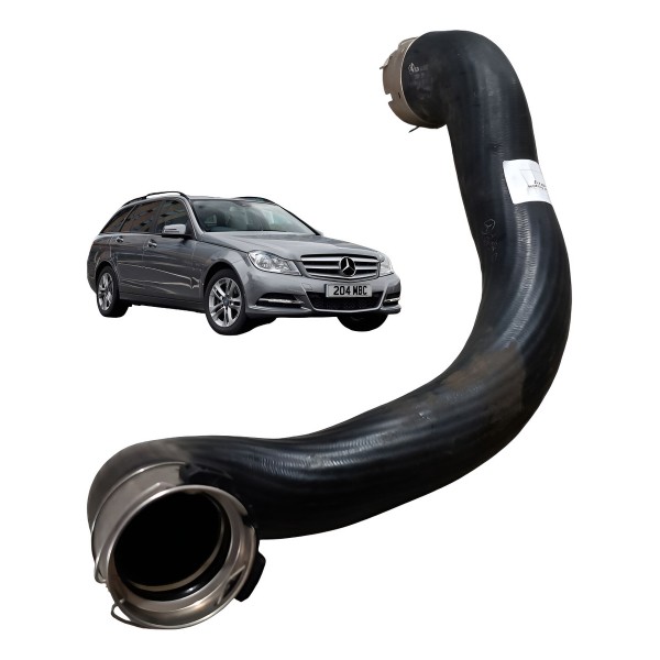Mangueira Intercooler Mercedes Benz C180 1.8 Cgi 2009 2012 Preto