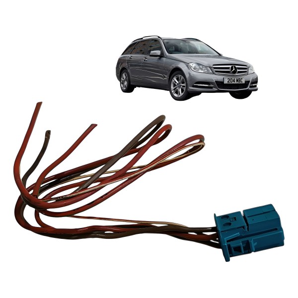 Plug Conector Chicote Trava Coluna Direção C180 C200 2012