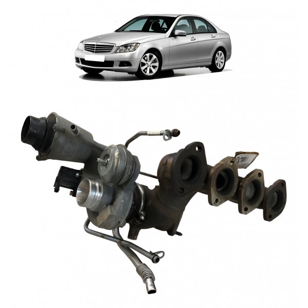 Turbina Motor Mercedes C180 C200 1.8 Cgi 2011 2012 2013