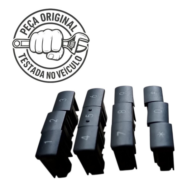 Capas Botões Teclas Numerais Comando Mercede C180 C200 2012