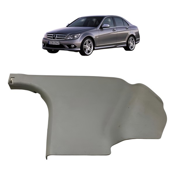 Acabamento Soleira Dianteiro Direito C200 C180 2012 Cinza Branco