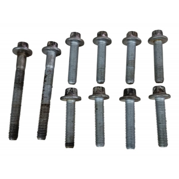 Jogo 10 Parafusos Caixa De Cambio Mercedes C180 1.8 2012 Cgi Prateado