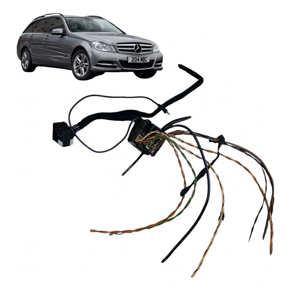 Plug Conector Chicote Aparelho Som Mercedes C180 C200 2012