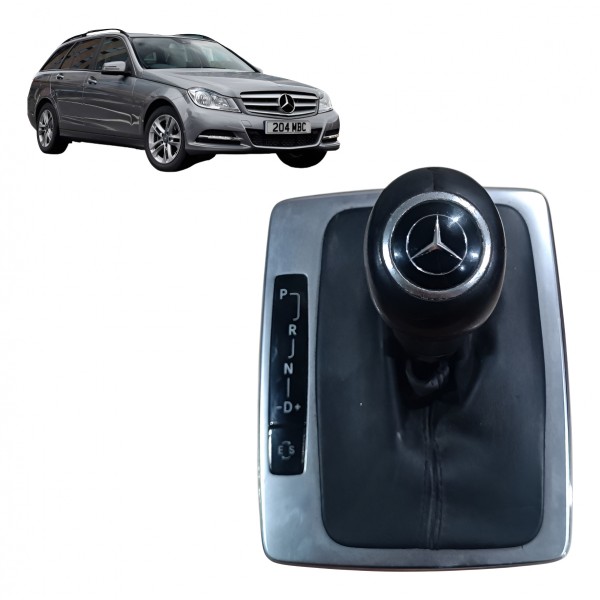 Alavanca Cambio Trambulador Mercedes C180 1.8 2011 2012 2013 Preto