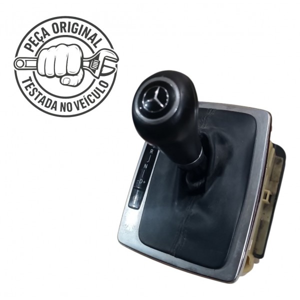 Alavanca Cambio Trambulador Mercedes C180 1.8 2011 2012 2013 Preto