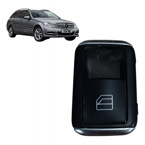 Botão Vidro Traseiro Mercedes C180 2012 2013 2014 Original