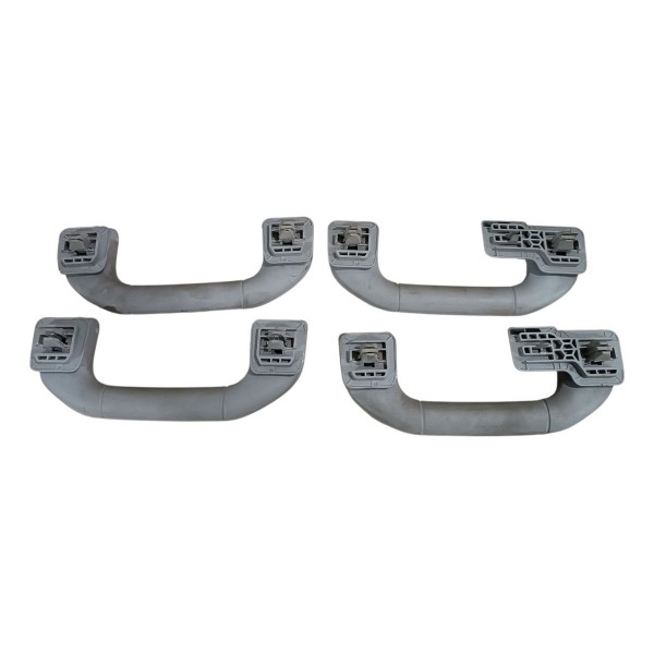 Jogo Alça Teto Pega Mão Mercedes C180 C200 2011 2012 2013 Cinza