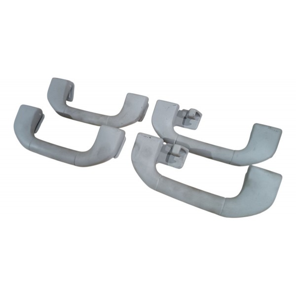 Jogo Alça Teto Pega Mão Mercedes C180 C200 2011 2012 2013 Cinza