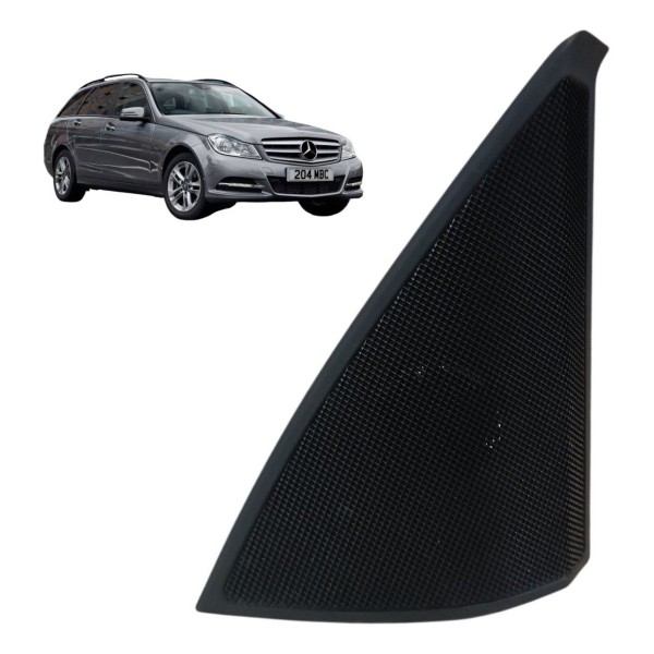 Moldura Interna Retrovisor Direito Mercedes C180 C200 2012 Preto