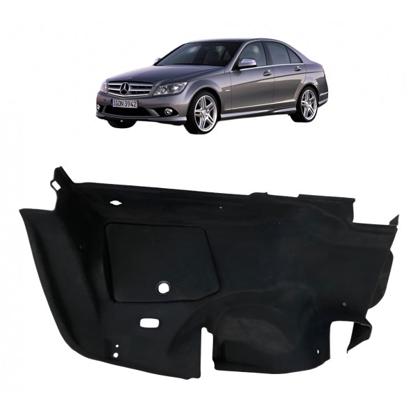 Forro Porta Malas Direito Mercedes C180 C200 2011 2012 2013