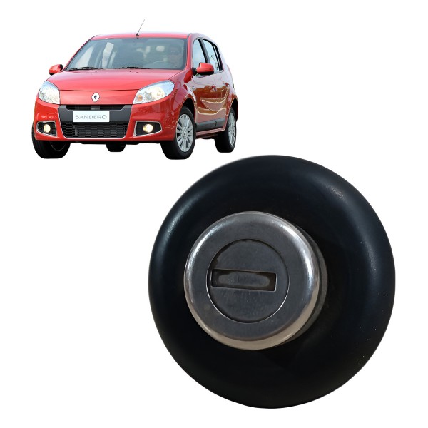 Cilindro Ignição Miolo Chave Tampa Traseira Sandero 2013