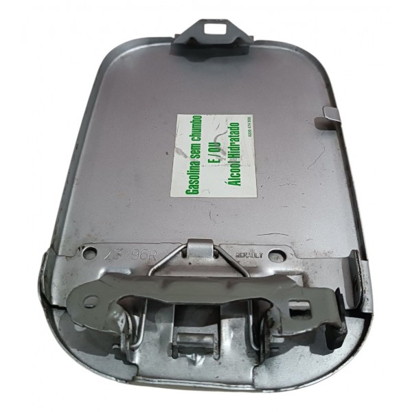 Portinhola Tampa Combustível Renault Sandero 2012 2013 Prata Prateado 2013