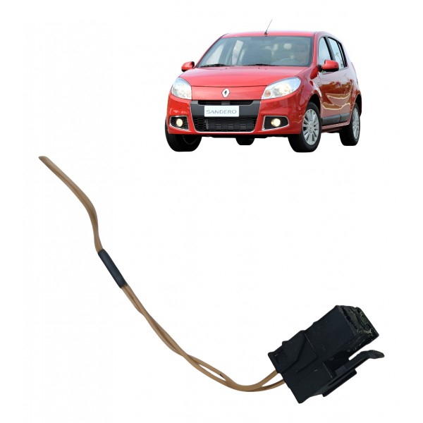 Plug Conector Trava Fechadura Elétrica Sandero 2012 2013