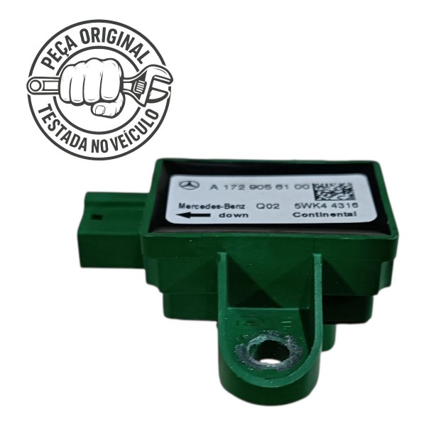 Sensor Impacto Porta Mercedes C180 C200 2012 2013 Original Verde