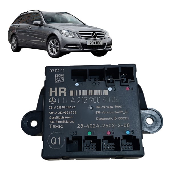 Módulo Vidro Elétrico Traseiro Direito C200 C180 2012 2013