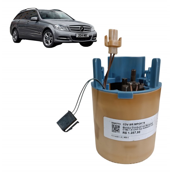 Bomba Combustivel Mercedes C180 1.8 C200 Cgi A2044701394