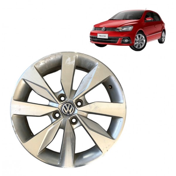 Roda Aro 15 Liga Volkswagen Gol G6 G7 Original 2016 2017