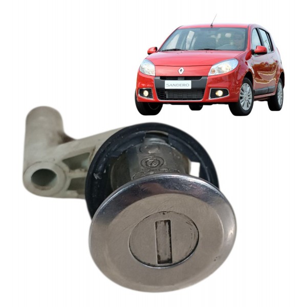 Miolo Cilindro Chave Porta Sandero 2012 Dianteira Esquerda