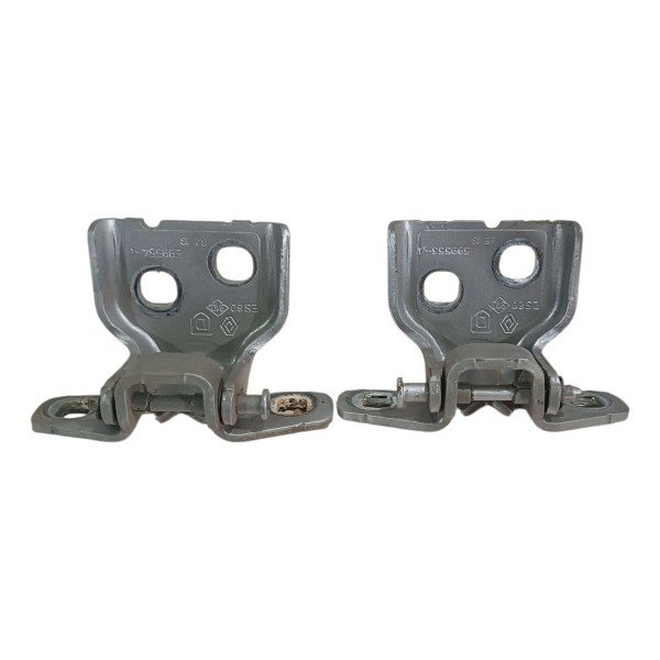 Par Dobradiça Porta Renault Sandero 2013 Dianteiro Esquerdo