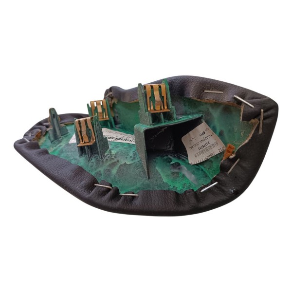 Acabamento Couro Esquerdo Painel Gm Cruze 2017 2018 Original Preto Liso