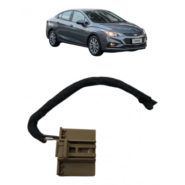 Plug Chicote Marrom 3 Fios Modulo On Star Gm Cruze 2017 2018