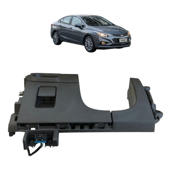 Porta Objetos Painel Esquerdo Motorista Gm Cruze 2017 2018 Preto