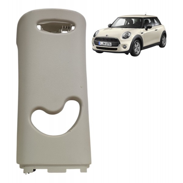 Acabamento Cinto Segurança Esquerdo Mini Clubman 2012 2013 Branco