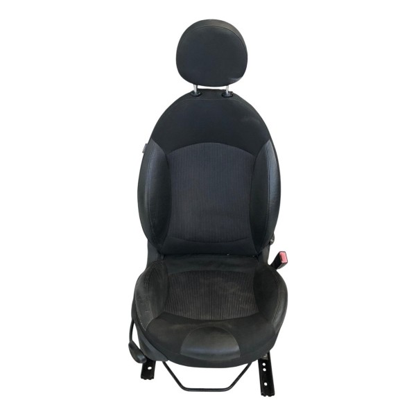 Jogo Banco Couro Completo Mini Cooper Clubman 2011 2012 2013 Preto