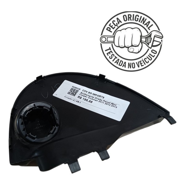 Acabamento Direito Painel Mini Cooper Clubman 2011 2012 2013 Preto
