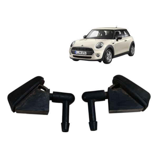 Par Brucutu Esguicho Agua Parabrisa Mini Clubman 2012 2013