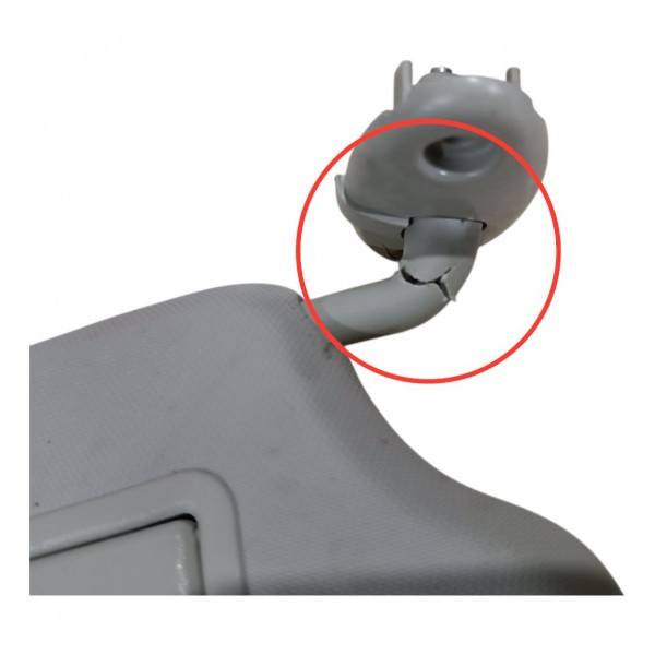 Quebra Sol Direito Ford Ka 2017 2018 2019 Com Espelho Detalh