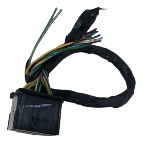 Plug Conector Preto 8 Fios Modulo Airbag Ford Ka 2018 2019