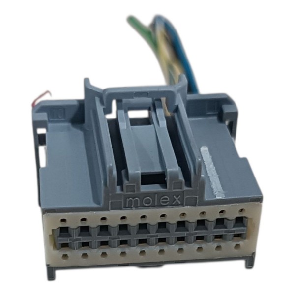 Plug Conector Cinza 5 Fios Modulo Airbag Ford Ka 2018 2019